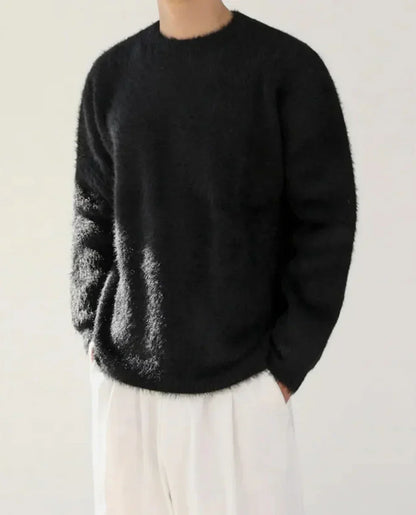 Men's Soft Crew Neck Pullover