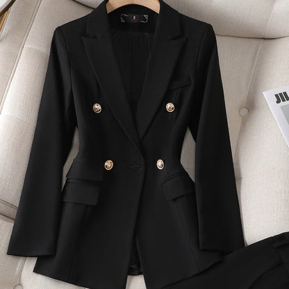 Elegant Women's Two-Piece Chic Evening Dress