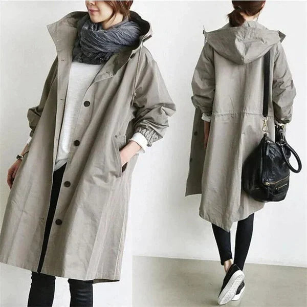 Stylish Rain Jacket for Women Slim Fit