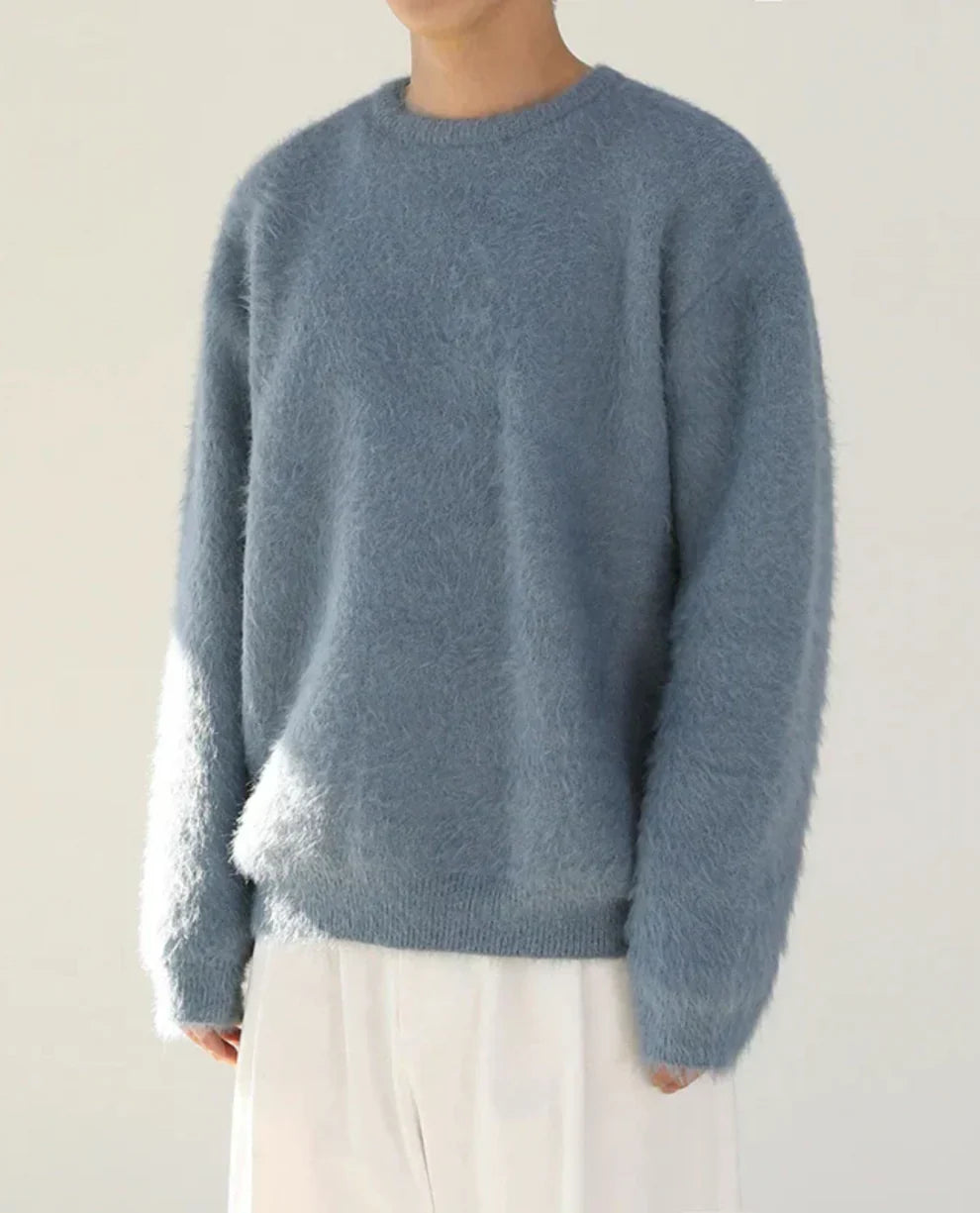 Men's Soft Crew Neck Pullover