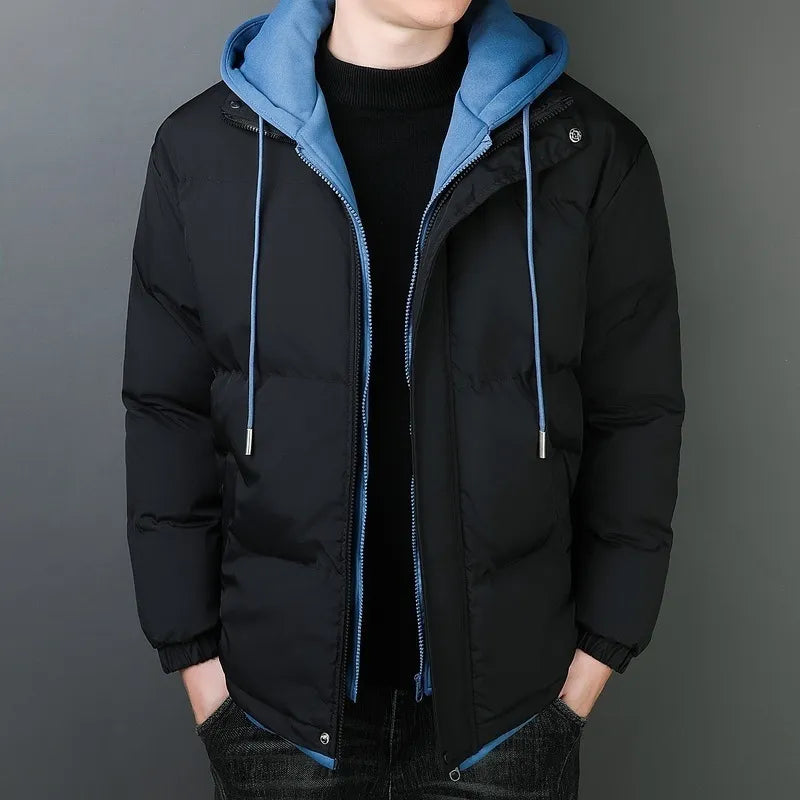 Men's Winter Jacket Warm Thick Reinforced