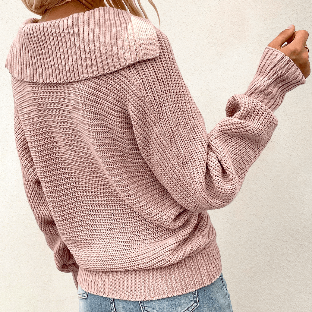 Weicher Frauenpullover aus Merino-Wolle - IdealeKleiden