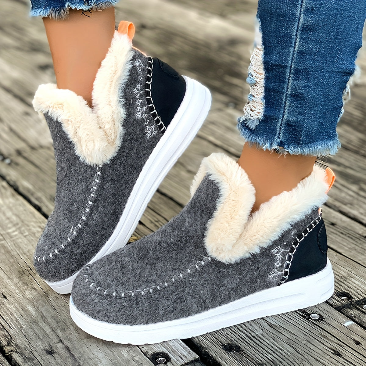 Women's Shoes Warm Fleece Non-Slip