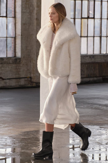 Elegant Ladies' Coat Chic Winter