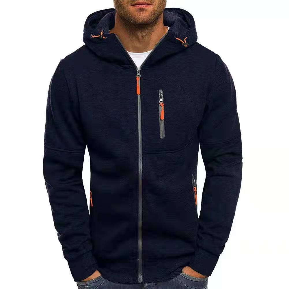 Men's Warm Zipper Winter Hoodie