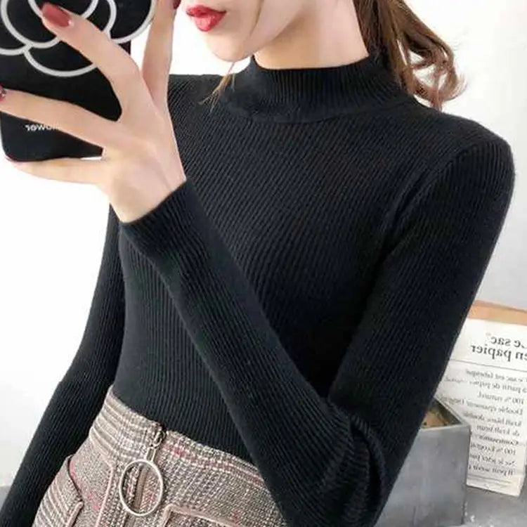 Soft Ribbed Woolly Ladies' Jumper