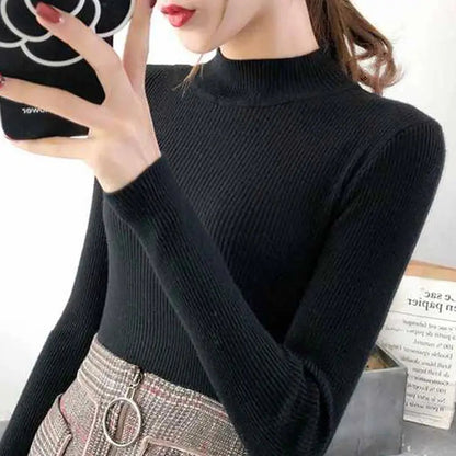 Soft Ribbed Woolly Ladies' Jumper