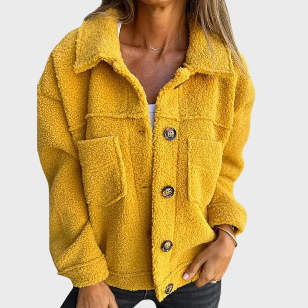 Autumn Jacket Teddy Fabric Warm