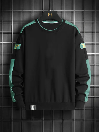 Men's Long-Sleeve Crew Neck Sweater
