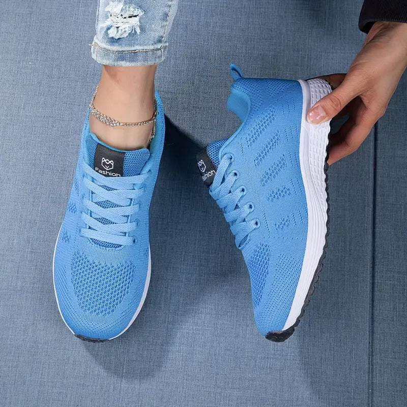 Damen Sneaker Leicht Sportlich - IdealeKleiden