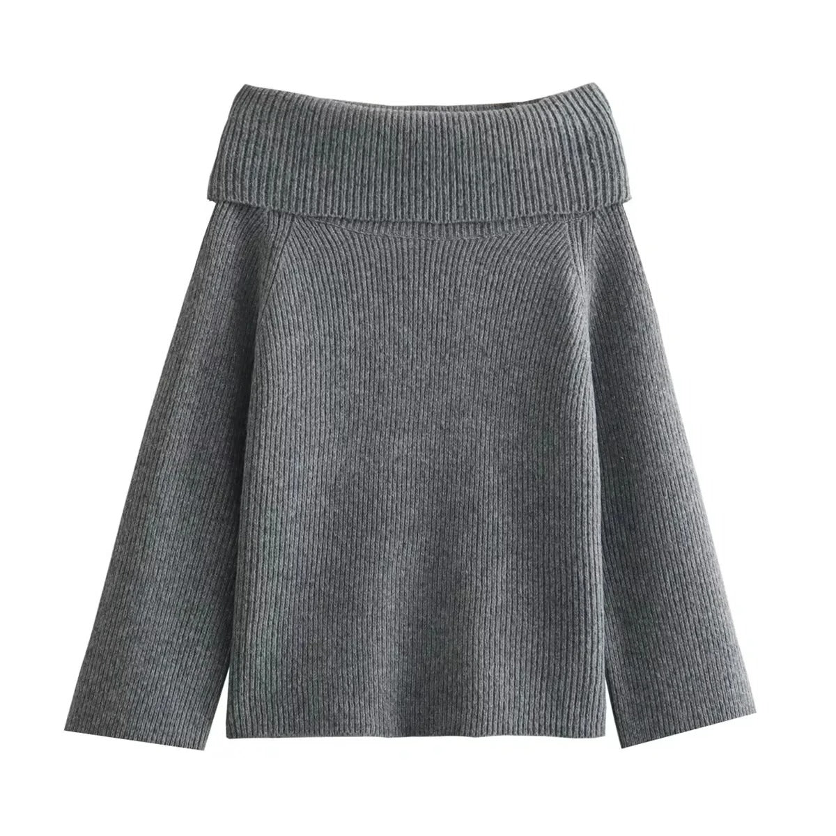 Soft Off-Shoulder Knitted Sweaters for Women