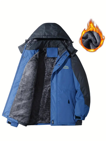 Men's Warm Waterproof Insulated Winter Jacket