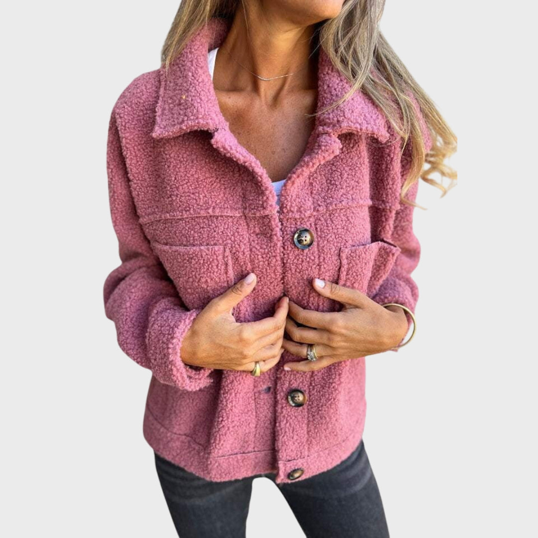 Autumn Jacket Teddy Fabric Warm