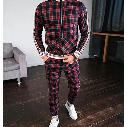 Men's 2-Piece Sport Suit Modern Casual Wear