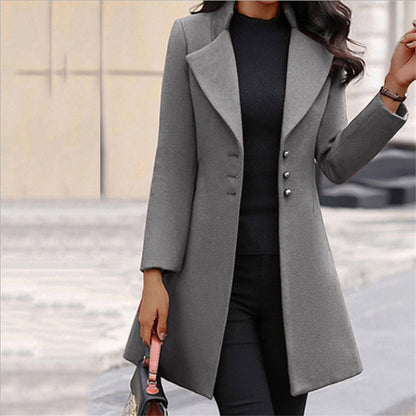 Stylish casual jacket with comfort zipper