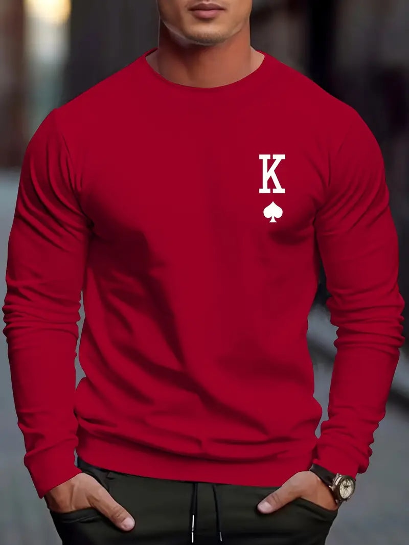 Men's Classic Round Neck Sweater Excellent Quality