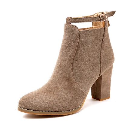Women's Boots Elegant Lacing High-Quality Comfortable