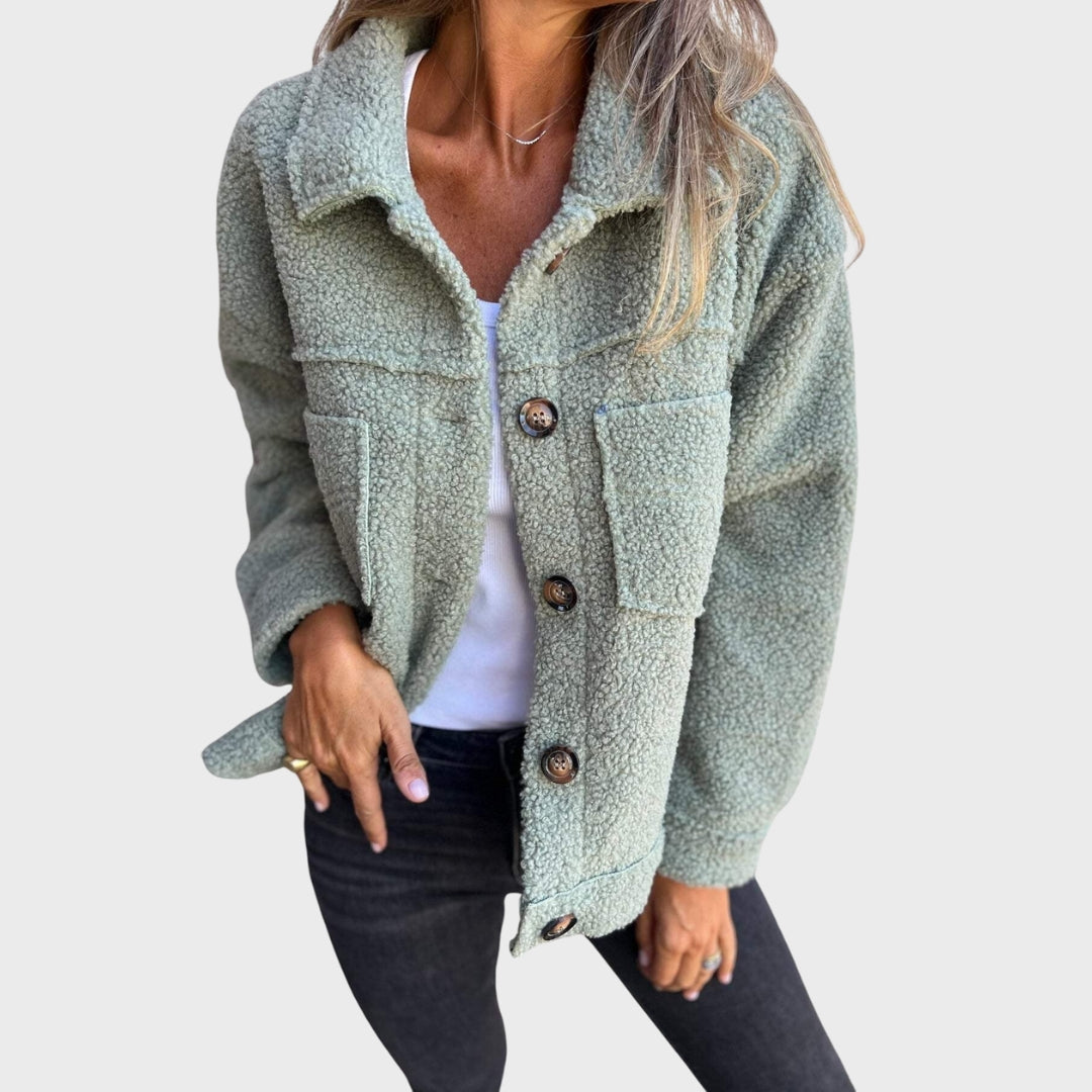 Autumn Jacket Teddy Fabric Warm