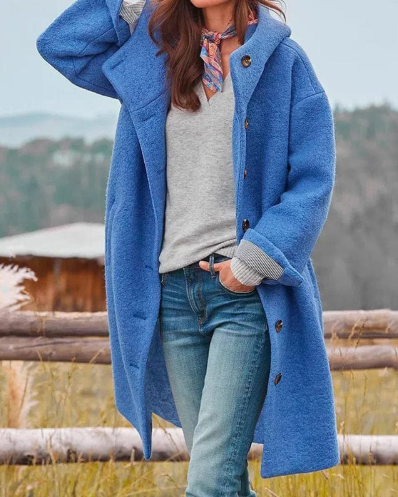 Stylish Women's Coat Elegant Warm