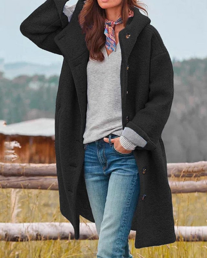 Stylish Women's Coat Elegant Warm