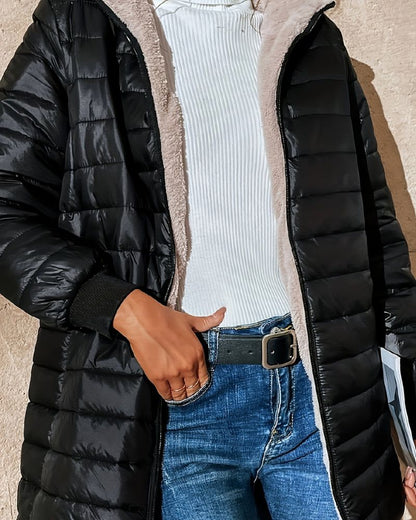 Women's Lined Warm Winter Coat