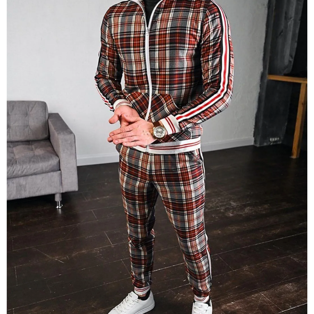 Men's 2-Piece Sport Suit Modern Casual Wear