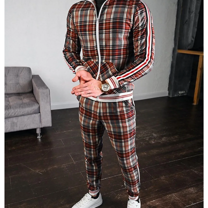 Men's 2-Piece Sport Suit Modern Casual Wear