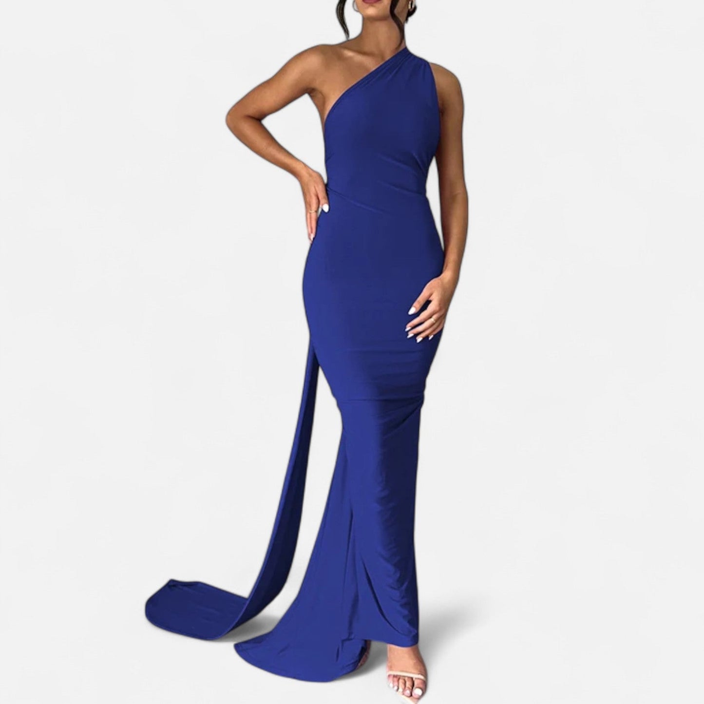 Women's Maxi Dress Elegant Off-Shoulder Design
