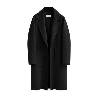 Women's Scarf Coat Long Woolly Elegant