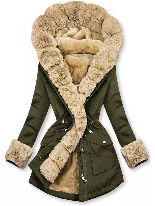 Warm Quilted Jacket with Soft Fleece Lining
