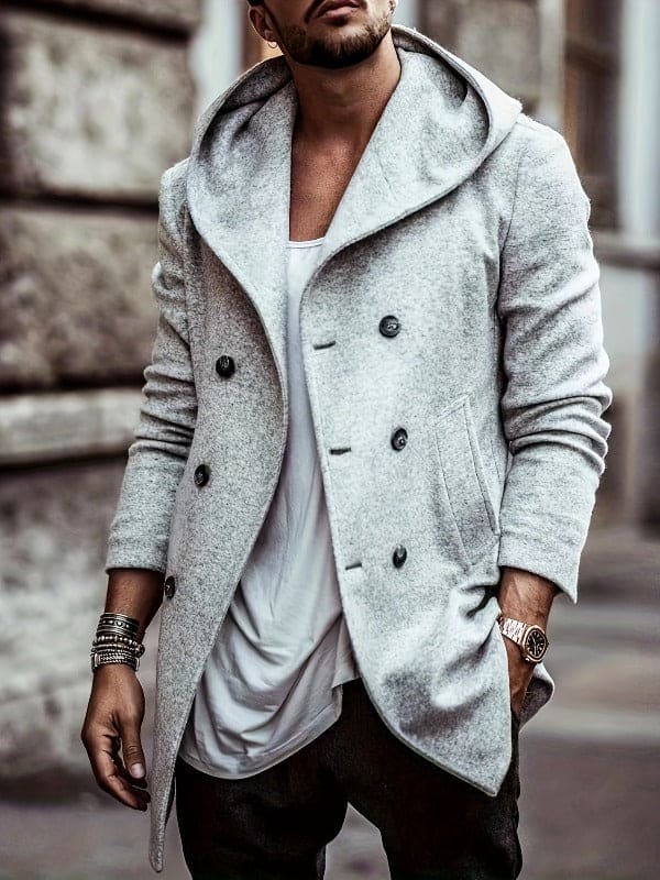 Kapuzenjacke Damen Langärmlig Modern