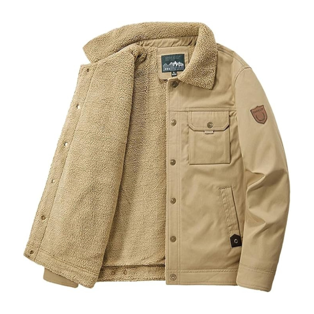 Herren Winterjacke Warm Outdoor Funktionell