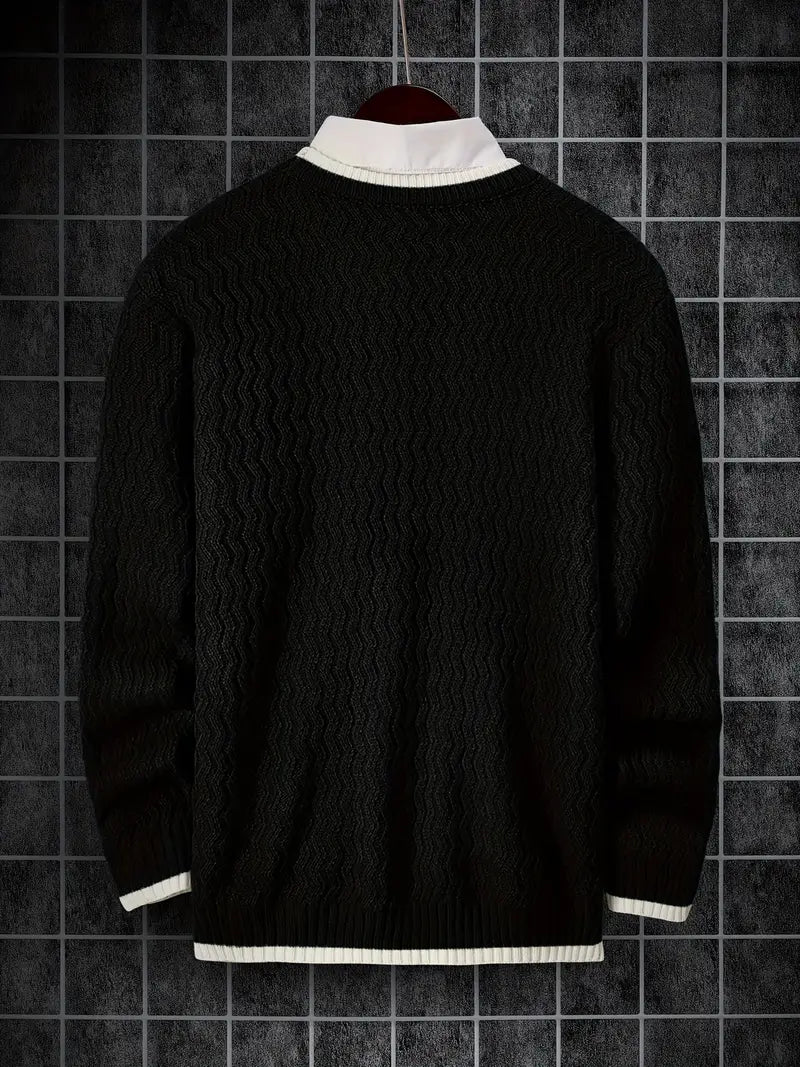 Men's Casual Relaxed Fit Sweater