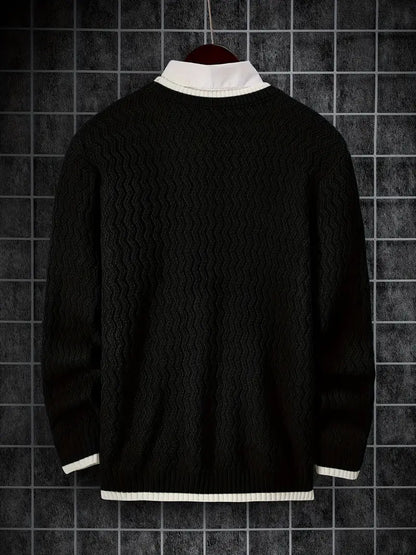 Men's Casual Relaxed Fit Sweater