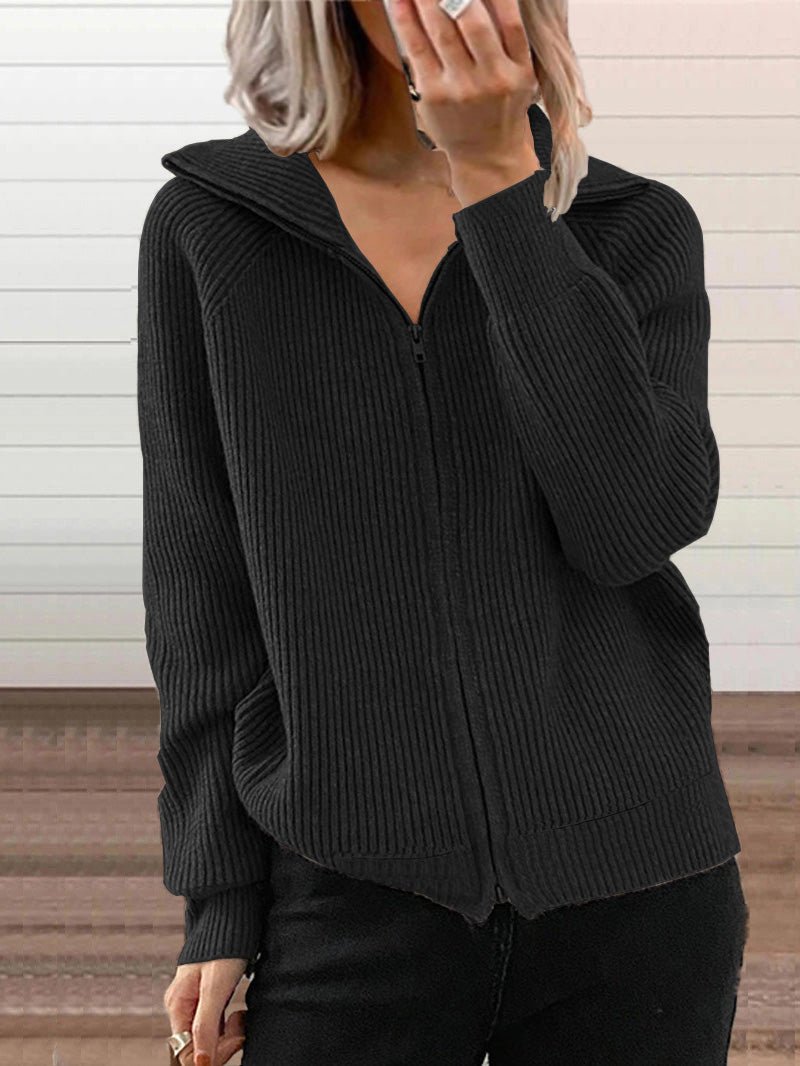 Warm Cardigan Thick Cotton Zipper