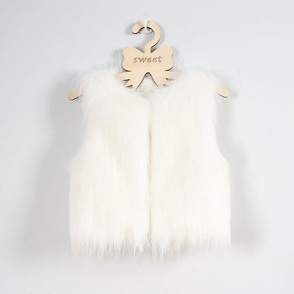 Women's Faux Fur Vest Soft Elegant Cut