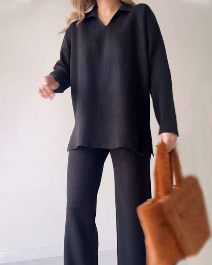 Women's Casual Twin-Set Knitwear
