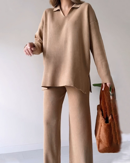 Women's Casual Twin-Set Knitwear