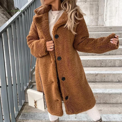 Soft Teddy Coat Oversized Warm