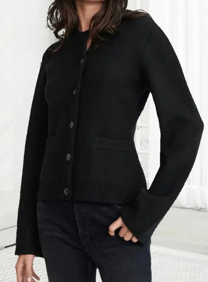 Elegant Women's Cardigan with Buttons