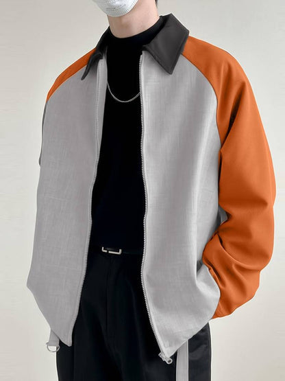 Lässige Herrenjacke Reißverschluss Modern - IdealeKleiden