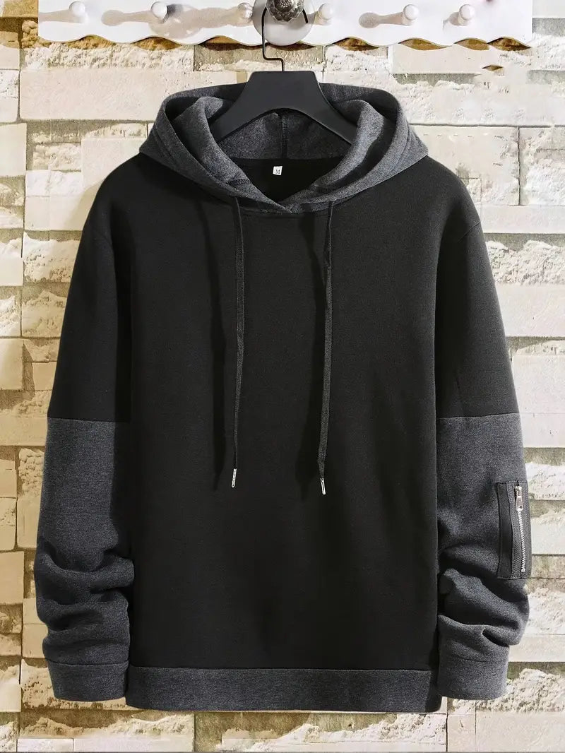 Men's Color Block Hoodie