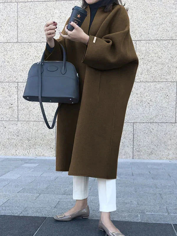 Lisi - Women's Elegant Long Wool Coat