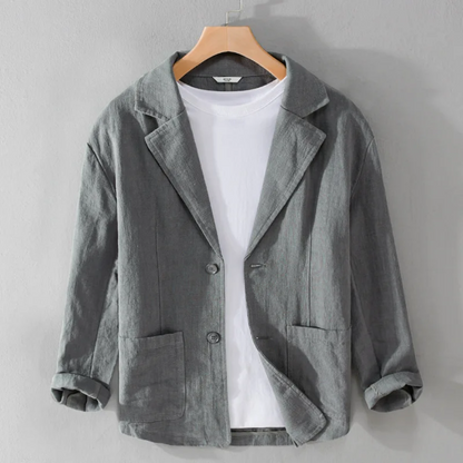 Elegant Linen Jacket Summer