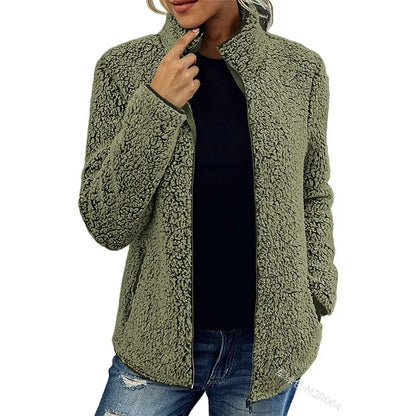Stylish Fleece Jacket Comfortable Elegant