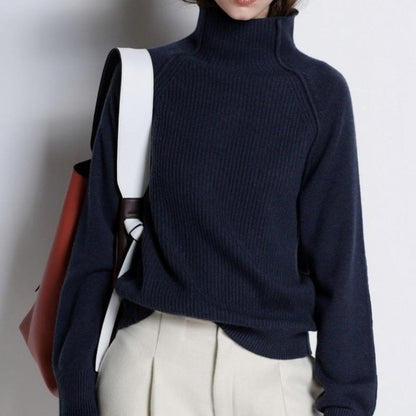 Soft Turtleneck Sweater Long Sleeve Comfortable