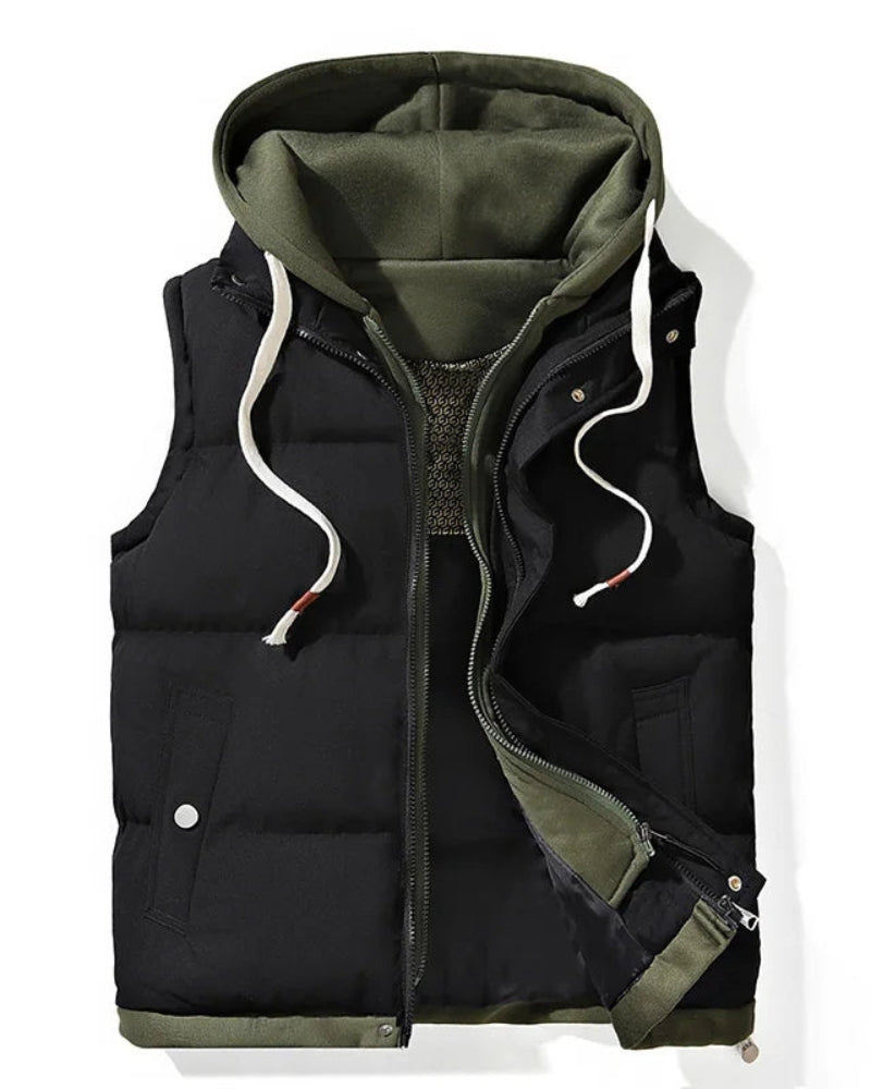 Women's Softshell Vest with Hood