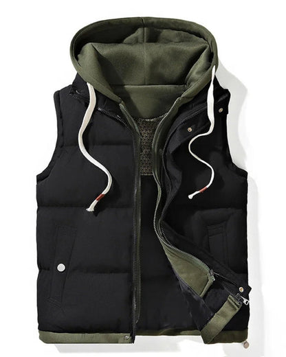 Women's Softshell Vest with Hood