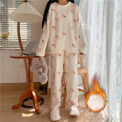 Soft Fleece Pajamas for Women - Warm & Comfortable