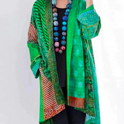 Autumn Jacket Colourful Pattern Women's Jacket Maravilla